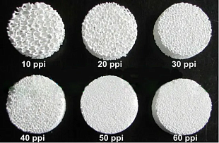 Керамические фильтры для металлов и сплавов