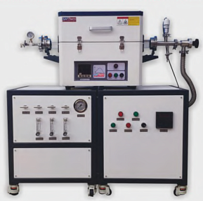 Трубчатая печь SVD до 1200°C c cистемой перемешивания и осаживания газов.