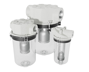 Серия STS: Прямоточный сепаратор жидкости/фильтр